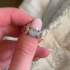 MOON stone~ set in sterling silver